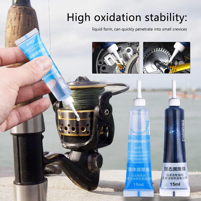 Reel Oil - Fishing Reel Lubricant 15ml Reel Cleaner