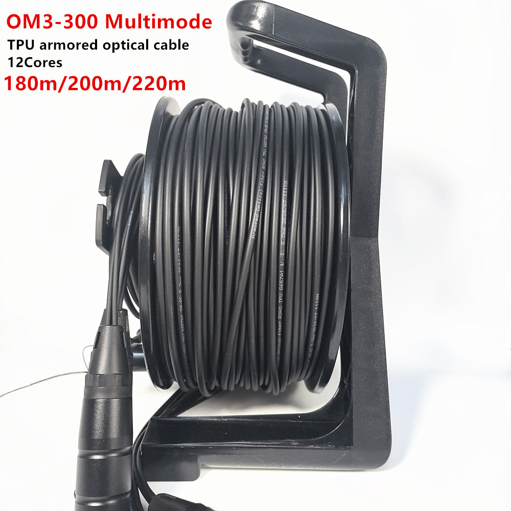 OM3 Multimode,12Cores,TPU Armo - đánh giá và giá Reel Cover