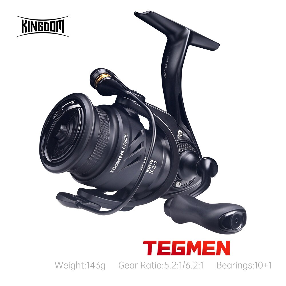 Kingdom Tegmen 5.2:1 6.2:1 143 - đánh giá và giá Reel Drag Knob