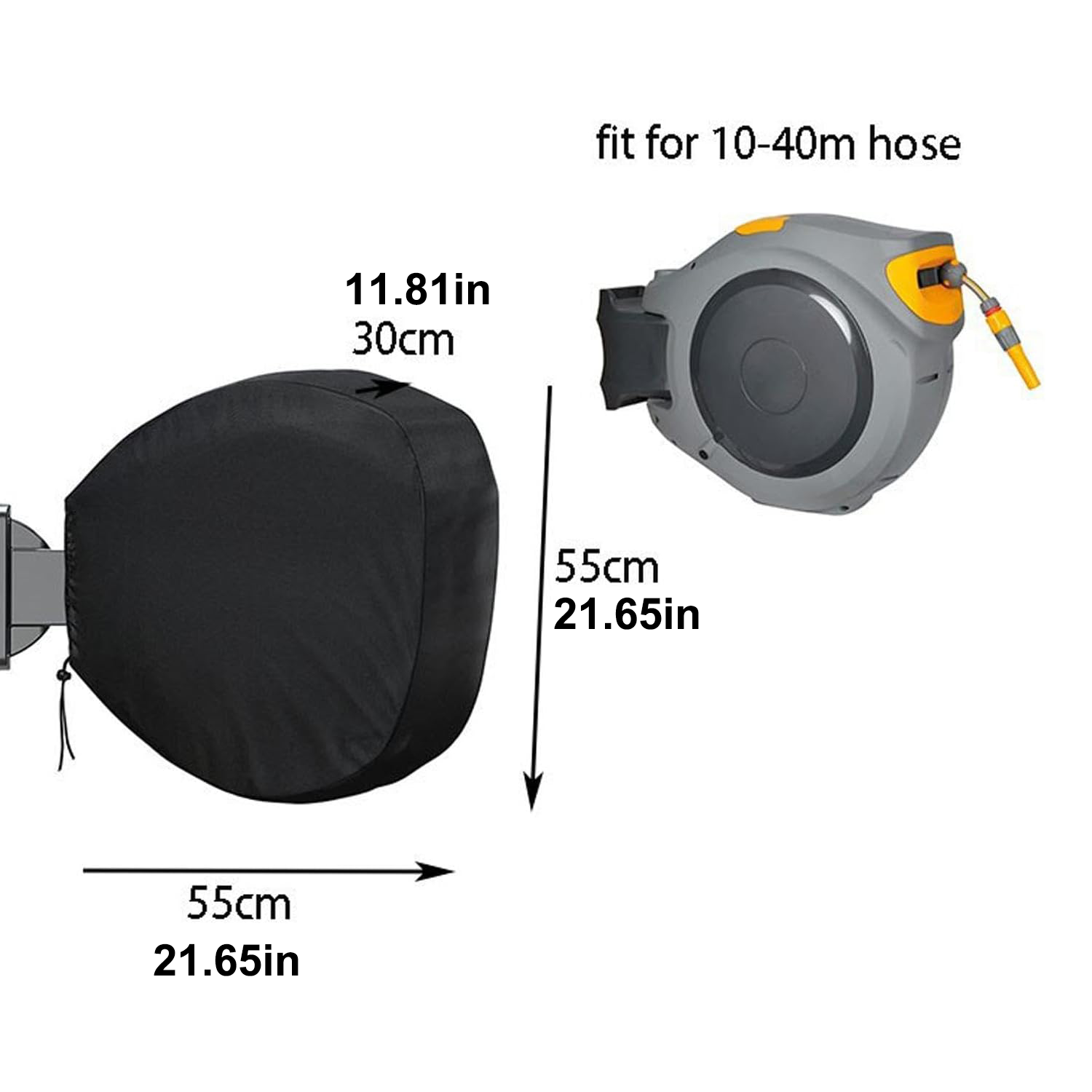 Garden Wall Mounted Hose Stora - đánh giá và giá Reel Cover