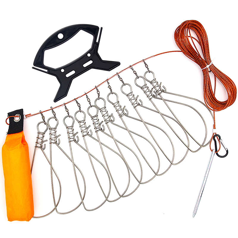 New 5-snap Float Fish Stringer - đánh giá và giá Conventional Reel