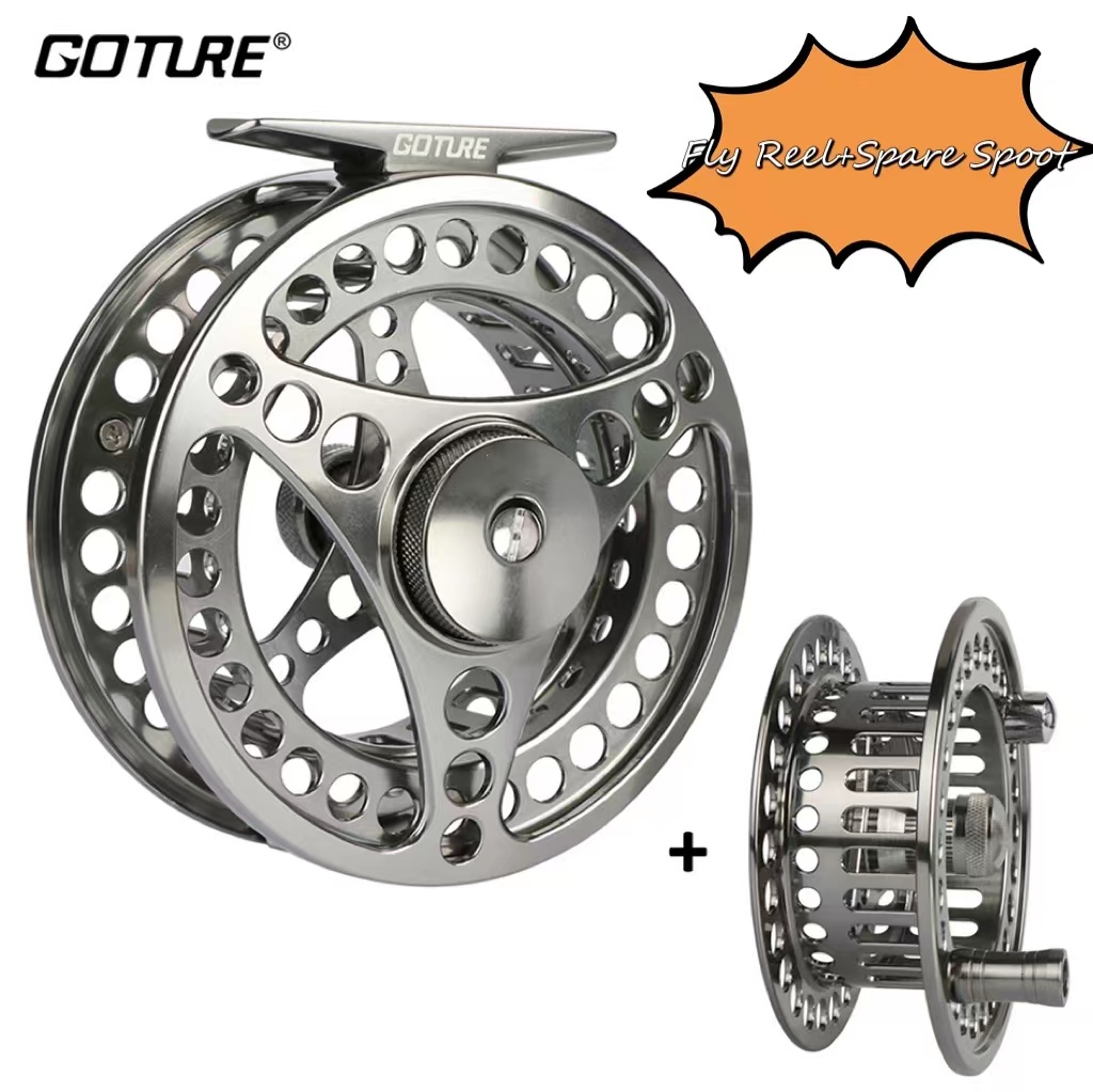 Goture Fly Fishing Reel Large  - đánh giá và giá Reel Spare Spool