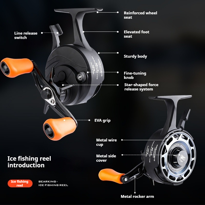 Winter Ice Fishing Reel, Micro - đánh giá và giá Ice Fishing Reel