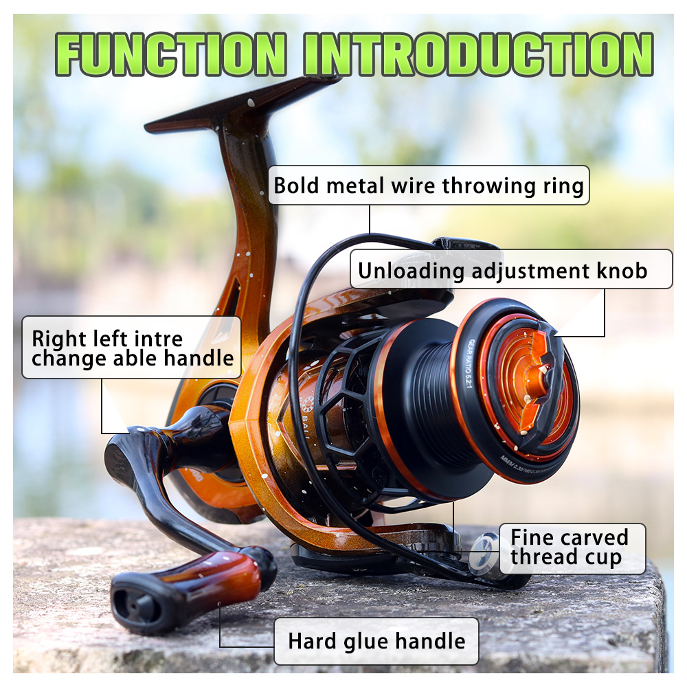 JOSBY Spinning Fishing Reel 10 - đánh giá và giá Reel Drag Knob