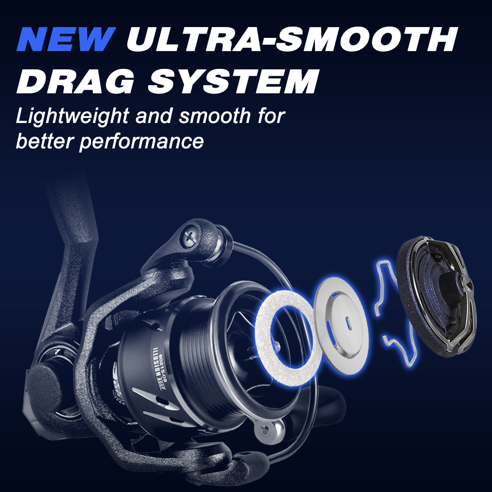 Mifine ILLUSION Fishing Reel L - đánh giá và giá Reel Drag Knob