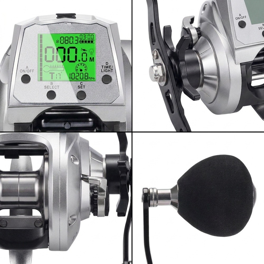 Electric Fishing Wheel TX1200  - đánh giá và giá Electric Reel