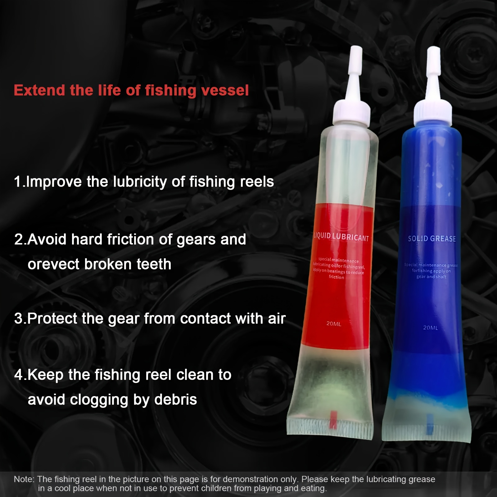 4pcs Fishing Wheel Maintenance - đánh giá và giá Reel Oil