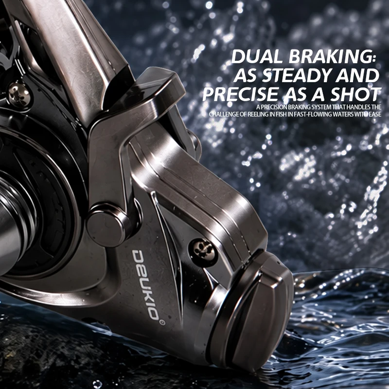 DEUKIO Mini Double Brake Desig - đánh giá và giá Trolling Reel